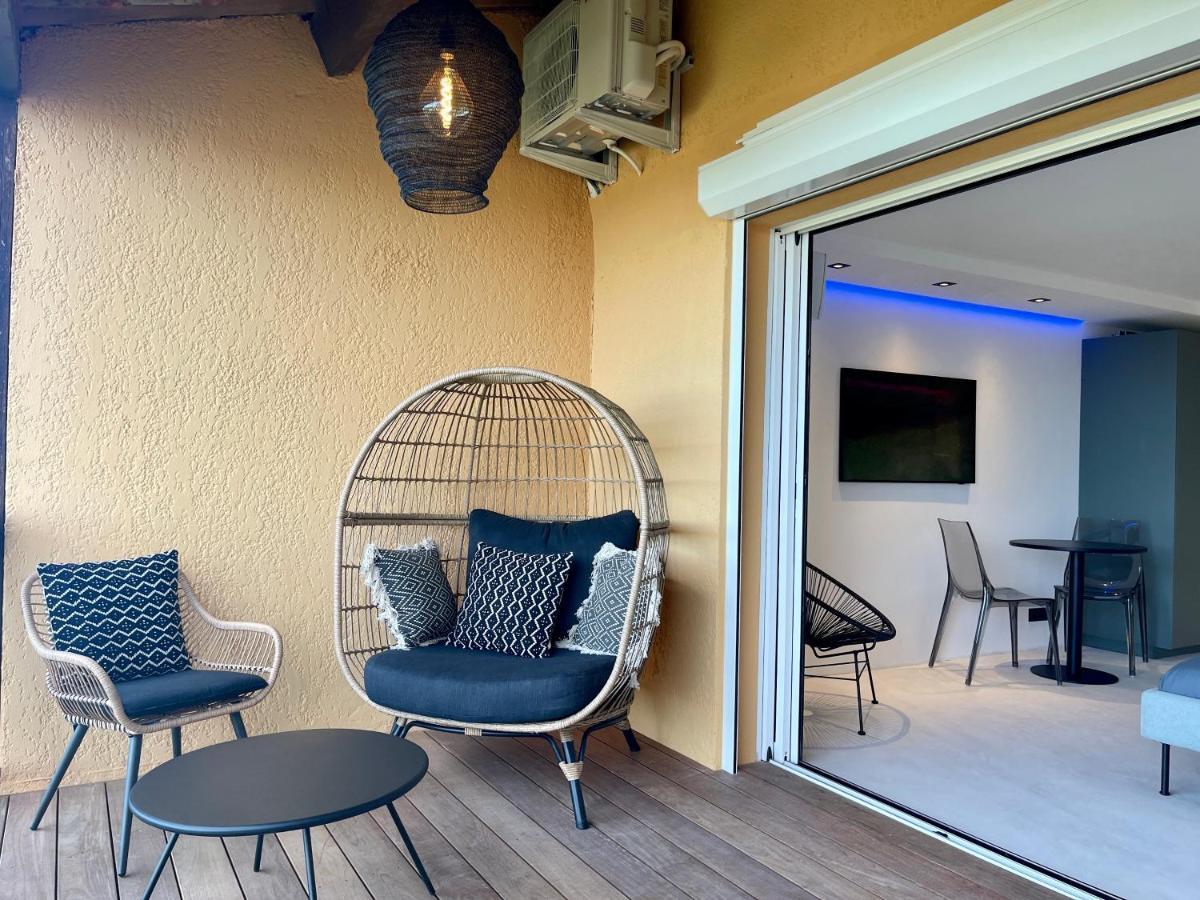 Appartement Neuf Climatise - Vue Mer Saint-Tropez - 50M Plage Et Port - Piscine Gassin Exteriér fotografie